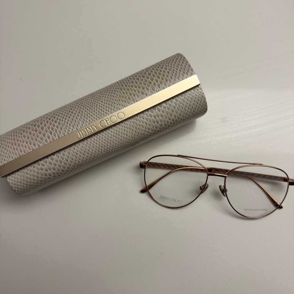 Jimmy Choo Women's JC216 Optical Frames w Box - Picture 8 of 9